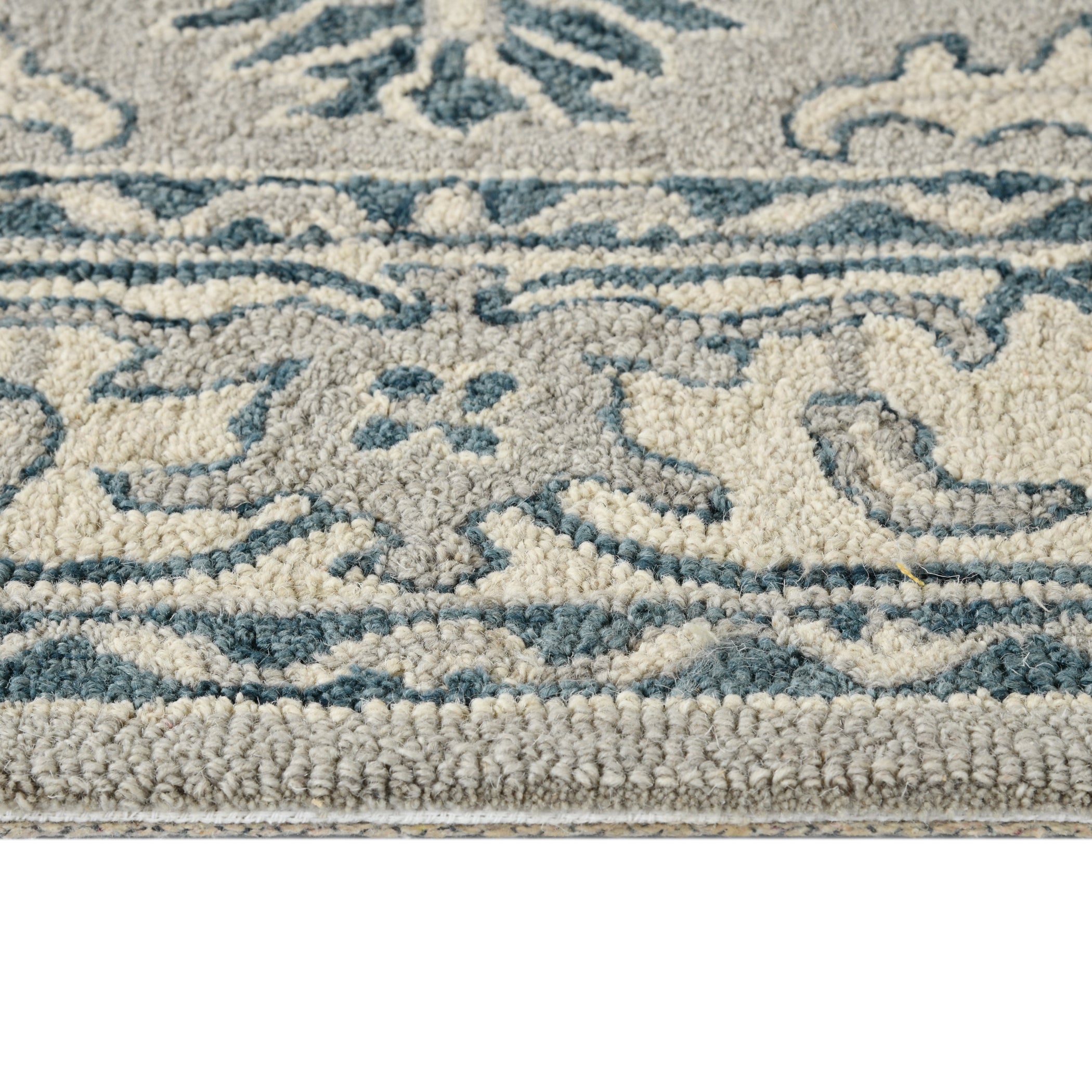 Saraswati Global Rug, Wool Area Rug, 4x6 Feet, Luxurius Rug, Ideal for Bedroom, Living Room, and Dining Room, Kids Room, Office Rug, Anti-Skid & Anti Slip Backing Carpet.