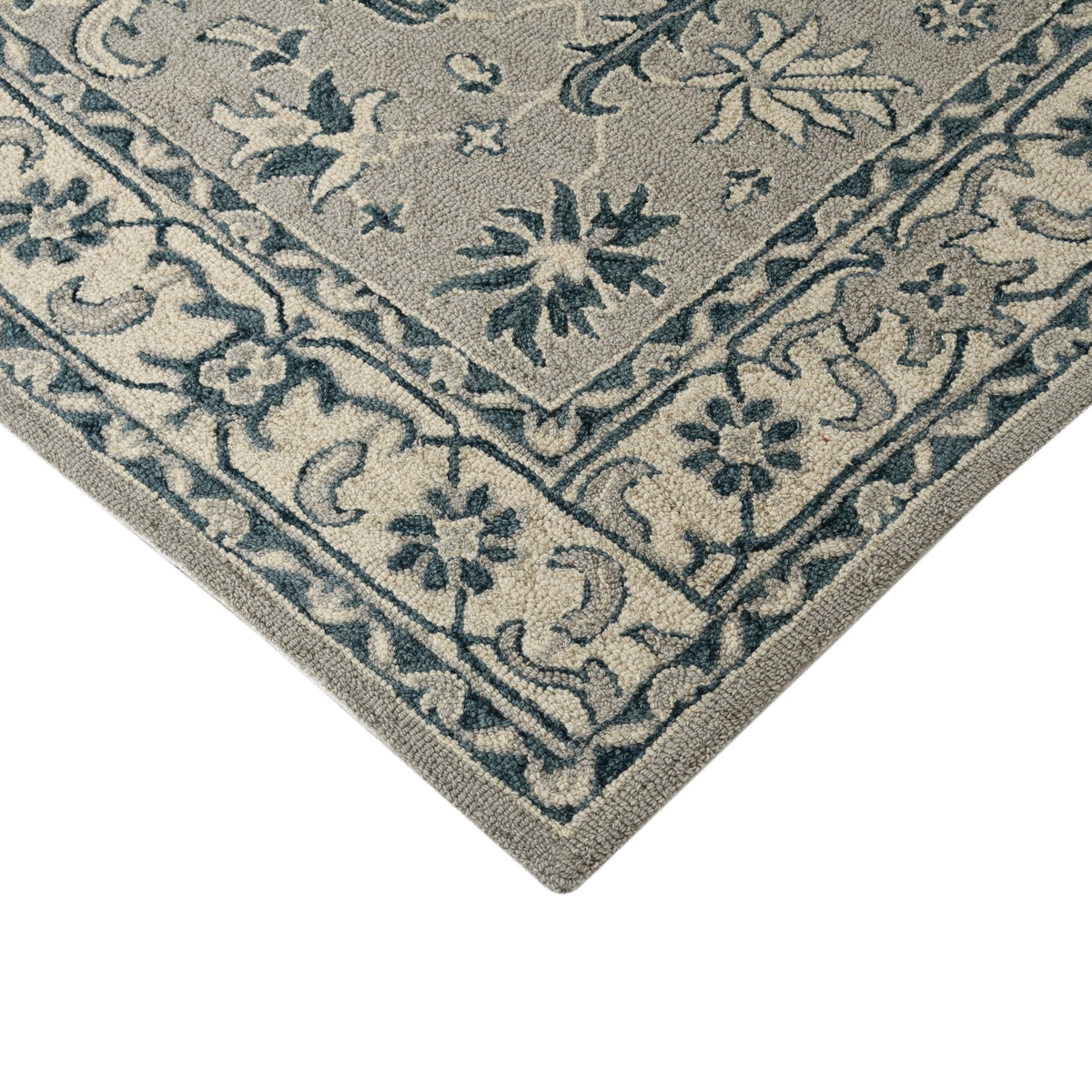 Saraswati Global Rug, Premium Wool Area Rug, 5x8 Feet, Luxury Rug, Ideal for Bedroom, Living Room, and Dining Room, Kids Room, Office Rug, Anti-Skid & Anti Slip Backing Carpet. Saraswati Global