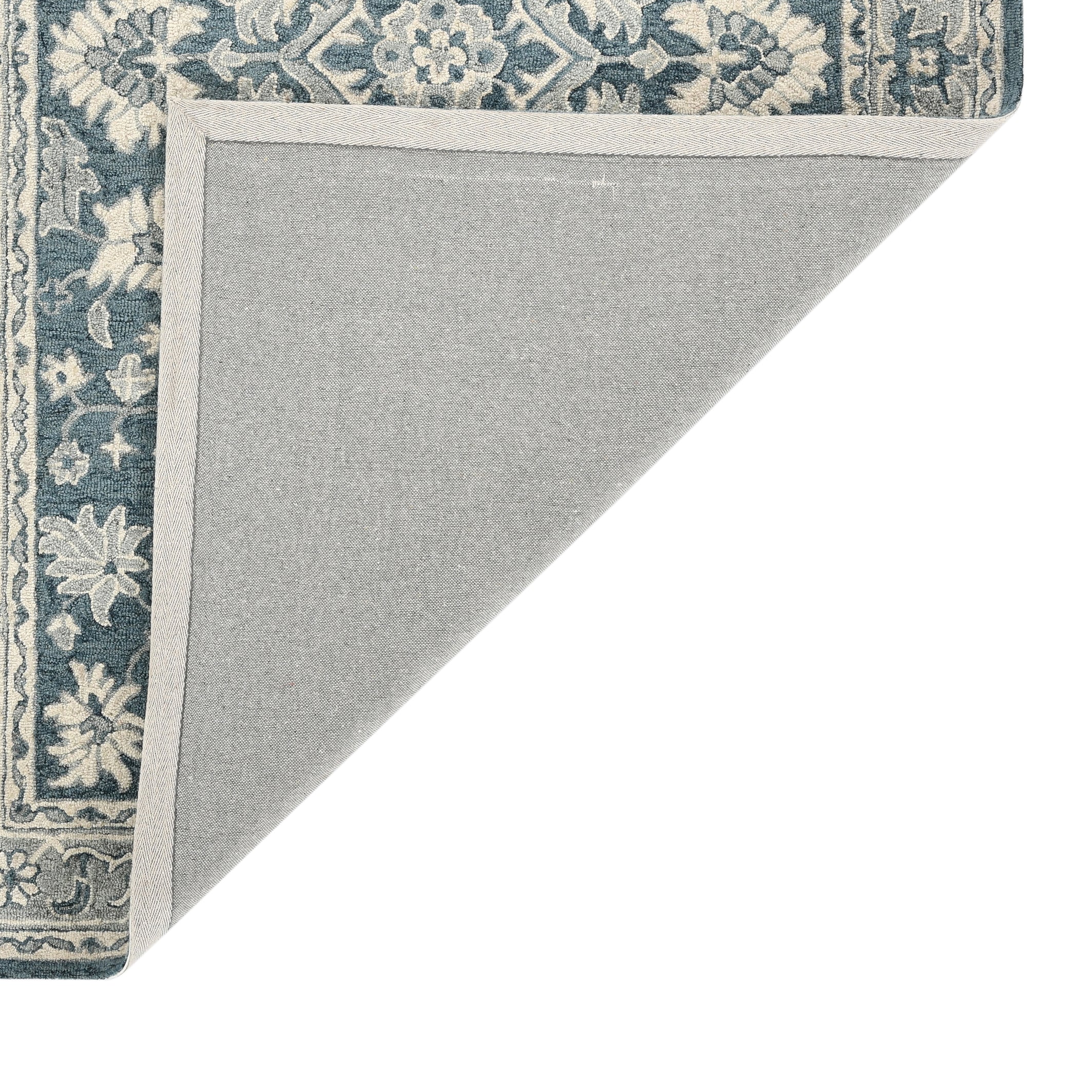 Saraswati Global Rug , Handmade Area Rug, 4x6 Feet, Wool & Viscose Rug, Luxurious Anti-Skid & Anti Slip Backing Carpet , Ideal for Bedroom, Living Room, and Dining Room, Kids Room, Office Rug.