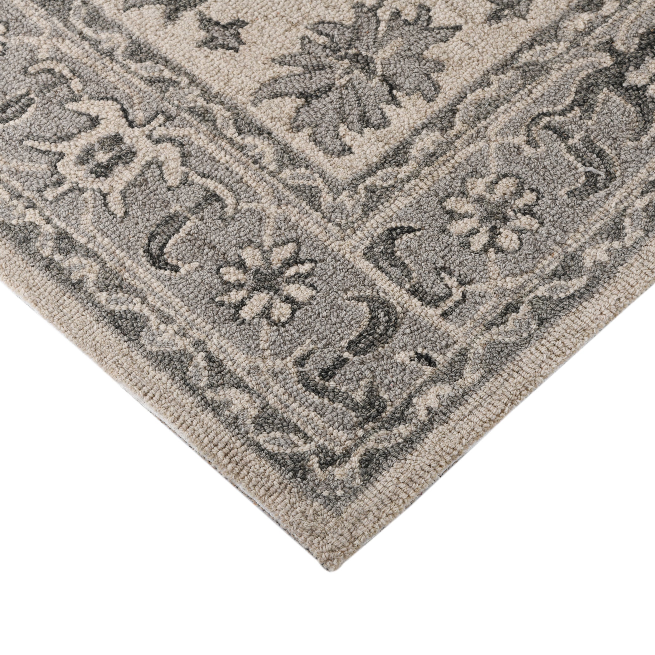 Saraswati Global Rug , Handmade Area Rug, 5x8 Feet, Wool & Viscose Rug, Luxurious Anti-Skid & Anti Slip Backing Carpet , Ideal for Bedroom, Living Room, and Dining Room, Kids Room, Office Rug.