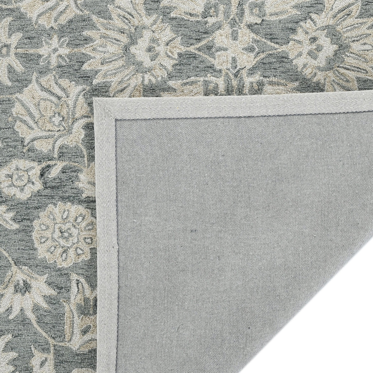 Saraswati Global Rug Luxury Handcrafted Floral Area Rug, 8x10, Premium Wool, Anti-Skid & Anti Slip Cotton Backing Carpet , Ideal for Bedroom, Living Room, and Dining Room, Kids Room, Office. Saraswati Global