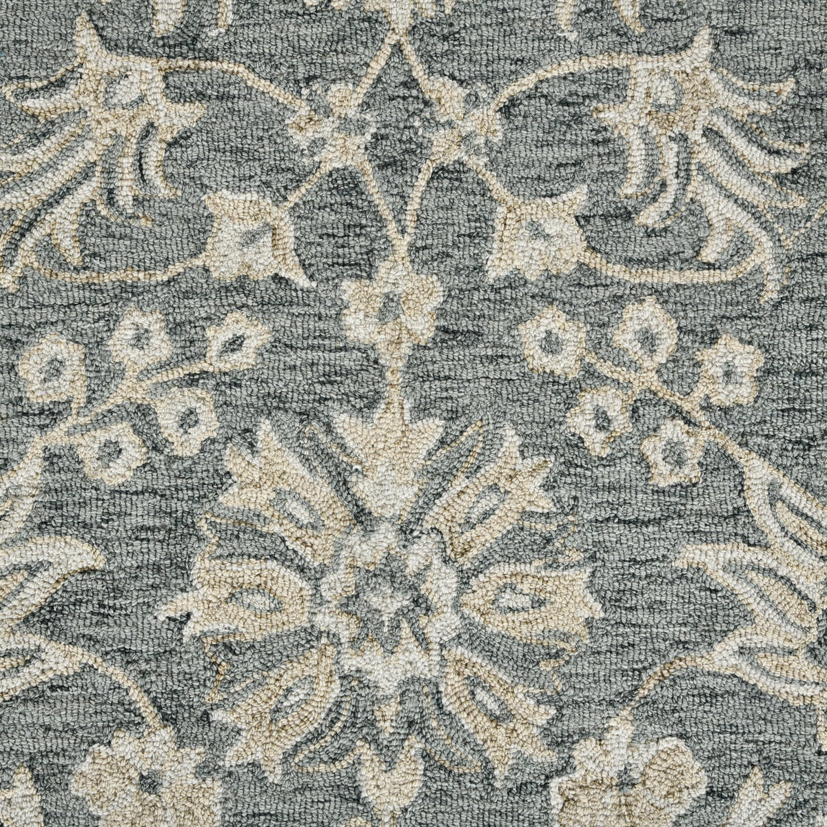 Saraswati Global Rug Luxury Handcrafted Floral Area Rug, 8x10, Premium Wool, Anti-Skid & Anti Slip Cotton Backing Carpet , Ideal for Bedroom, Living Room, and Dining Room, Kids Room, Office. Saraswati Global