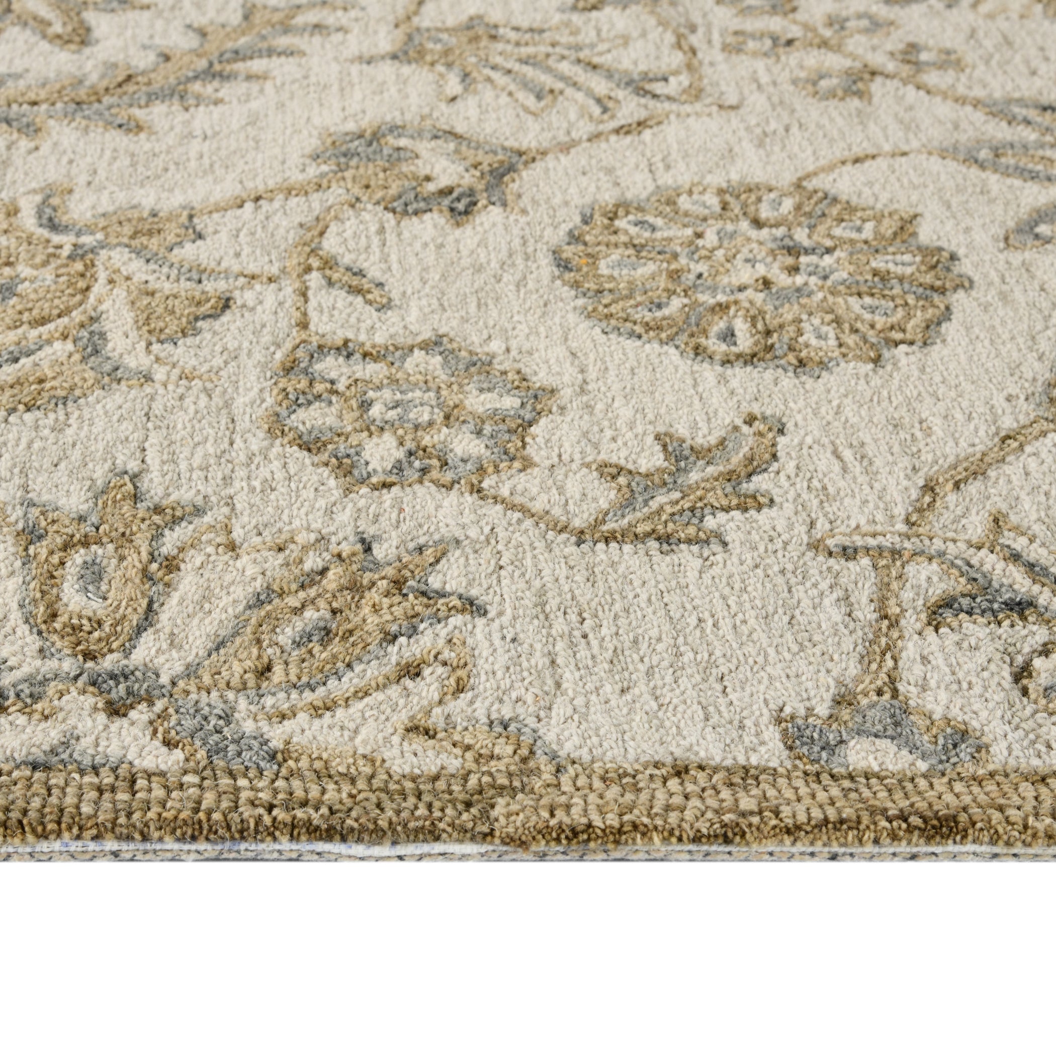 Saraswati Global Rug Luxury Handcrafted Area Rug - 8x10, Premium New Zealand Wool, Anti-Skid & Anti Slip Cotton Backing Carpet , Ideal for Bedroom, Living Room, and Dining Room, Kids Room, Office Saraswati Global