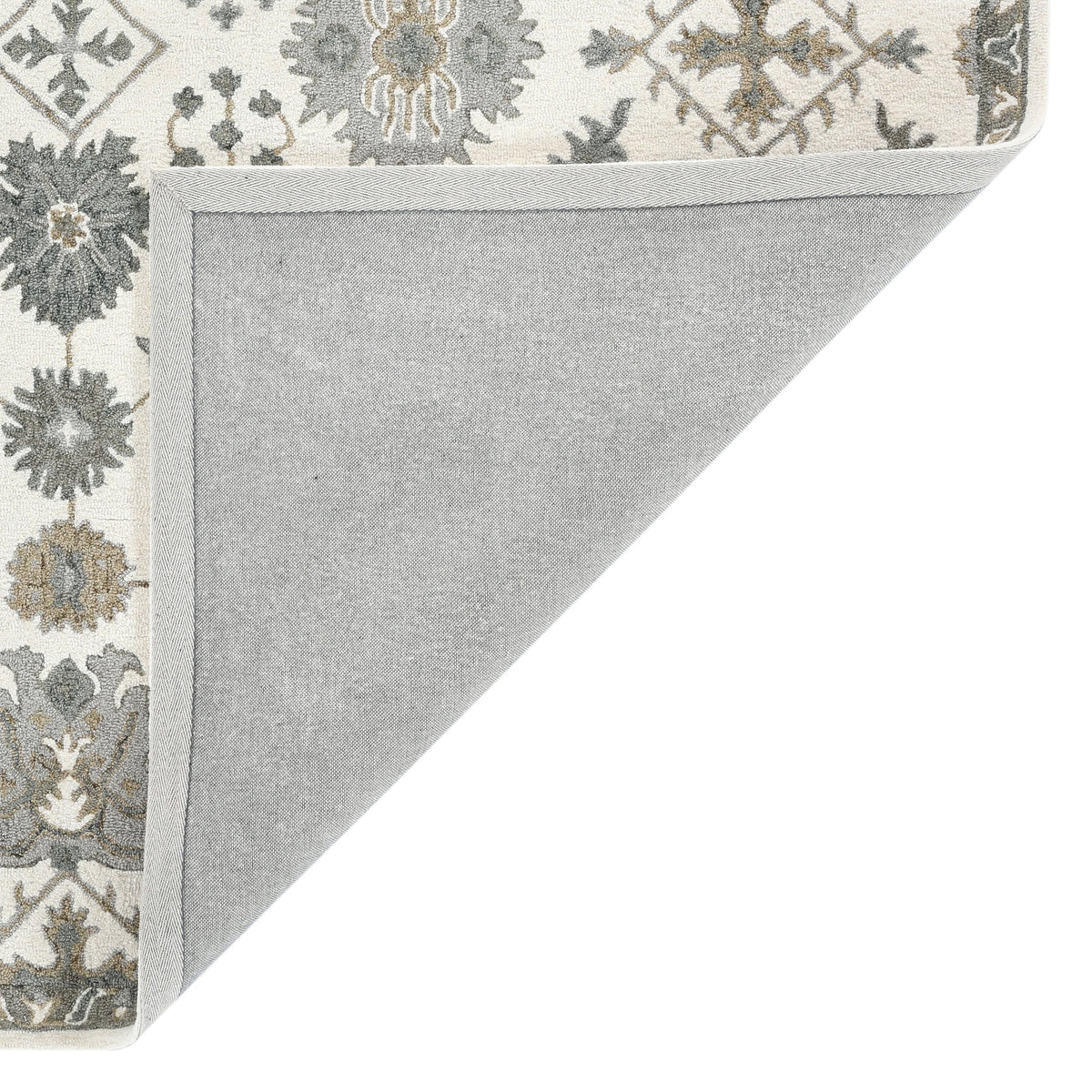 Saraswati Global Rug Handmade Area Rug 4x6 Feet, Premium Wool, Anti-Skid & Anti Slip Backing Carpet , Ideal for Bedroom, Living Room, and Dining Room, Kids Room, Office. Saraswati Global
