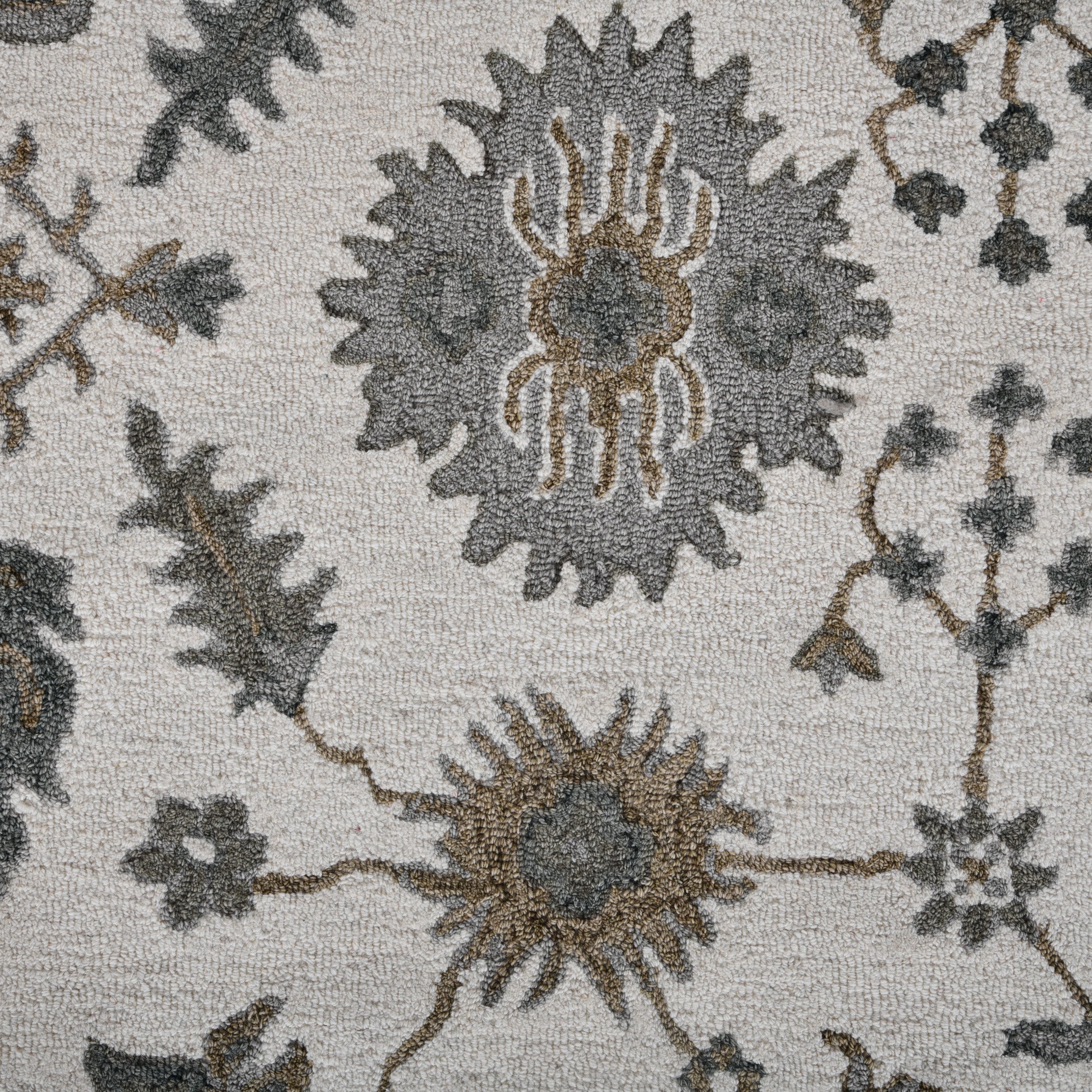 Saraswati Global Rug Handmade Area Rug 4x6 Feet, Premium Wool, Anti-Skid & Anti Slip Backing Carpet , Ideal for Bedroom, Living Room, and Dining Room, Kids Room, Office. Saraswati Global