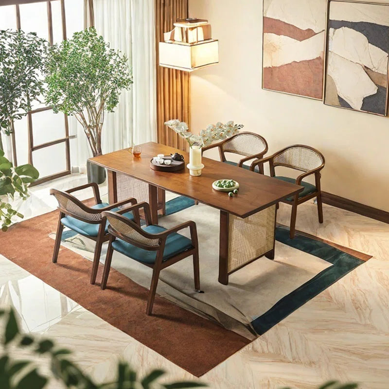 solid wood dining table set ouch cart