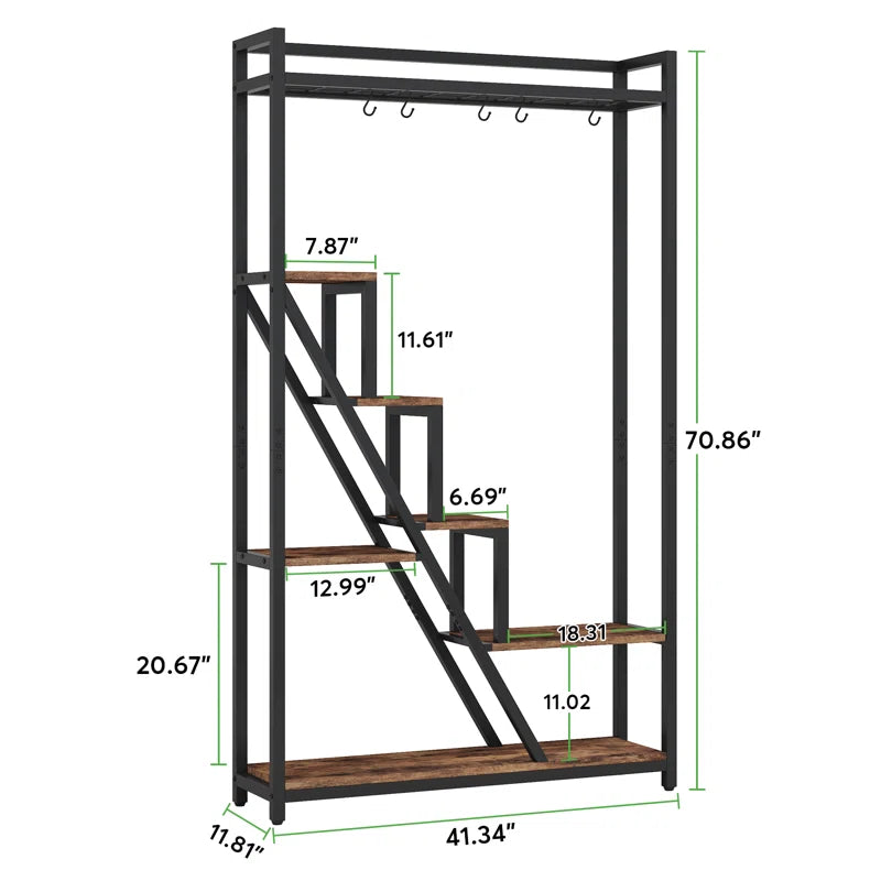 Rectangular Etagere Plant Stand OUCH CART