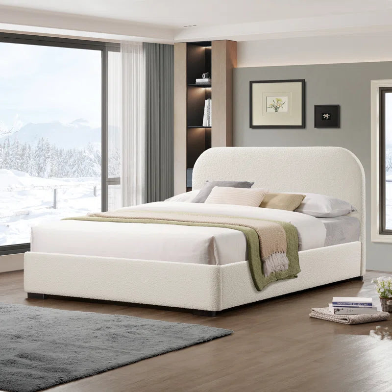 Reigen Boucle Platform Bed OUCH CART