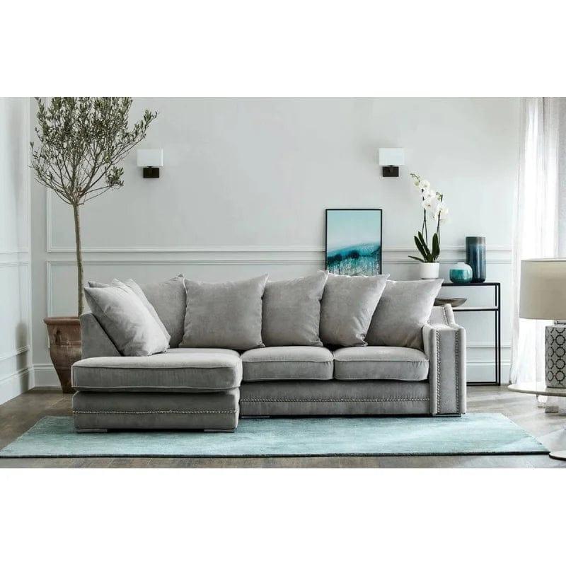 Robinette 2 - Piece Upholstered Corner Sofa Chaise - Ouch Cart