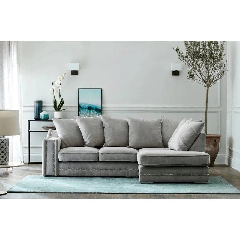 Robinette 2 - Piece Upholstered Corner Sofa Chaise - Ouch Cart