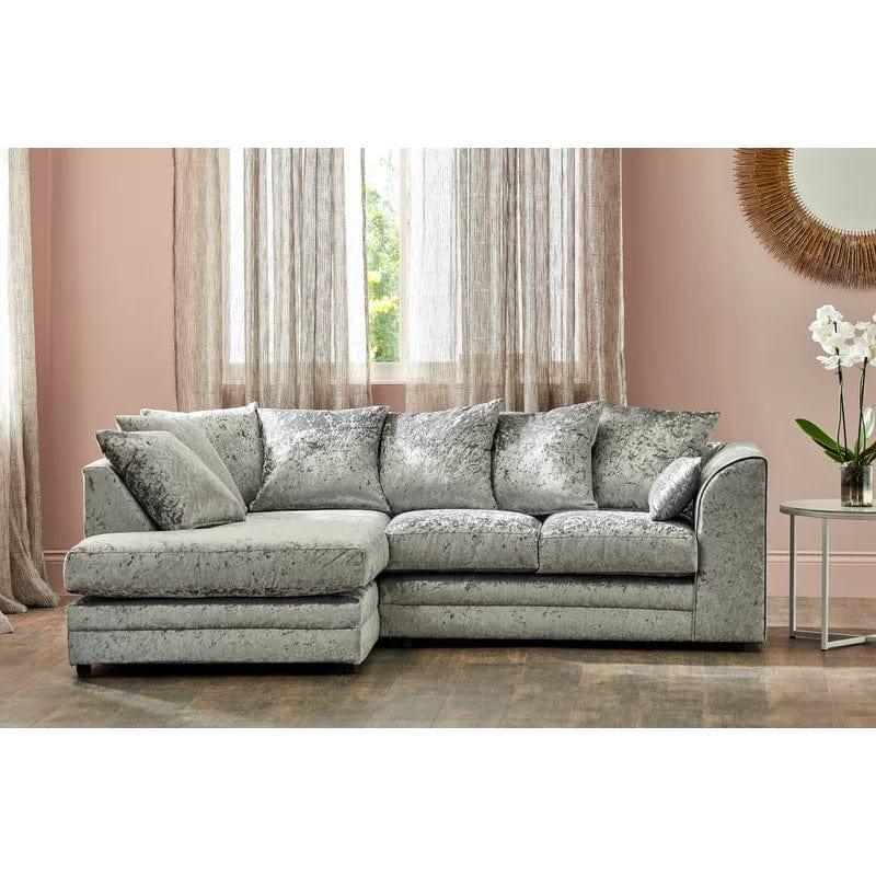 Romelia 2 - Piece Upholstered Corner Sofa Chaise - Ouch Cart