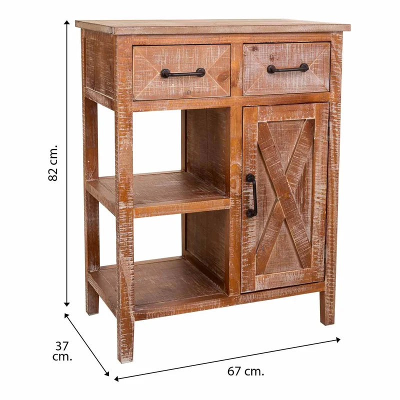 Jacques Solid Wood Console Table Ouch Cart