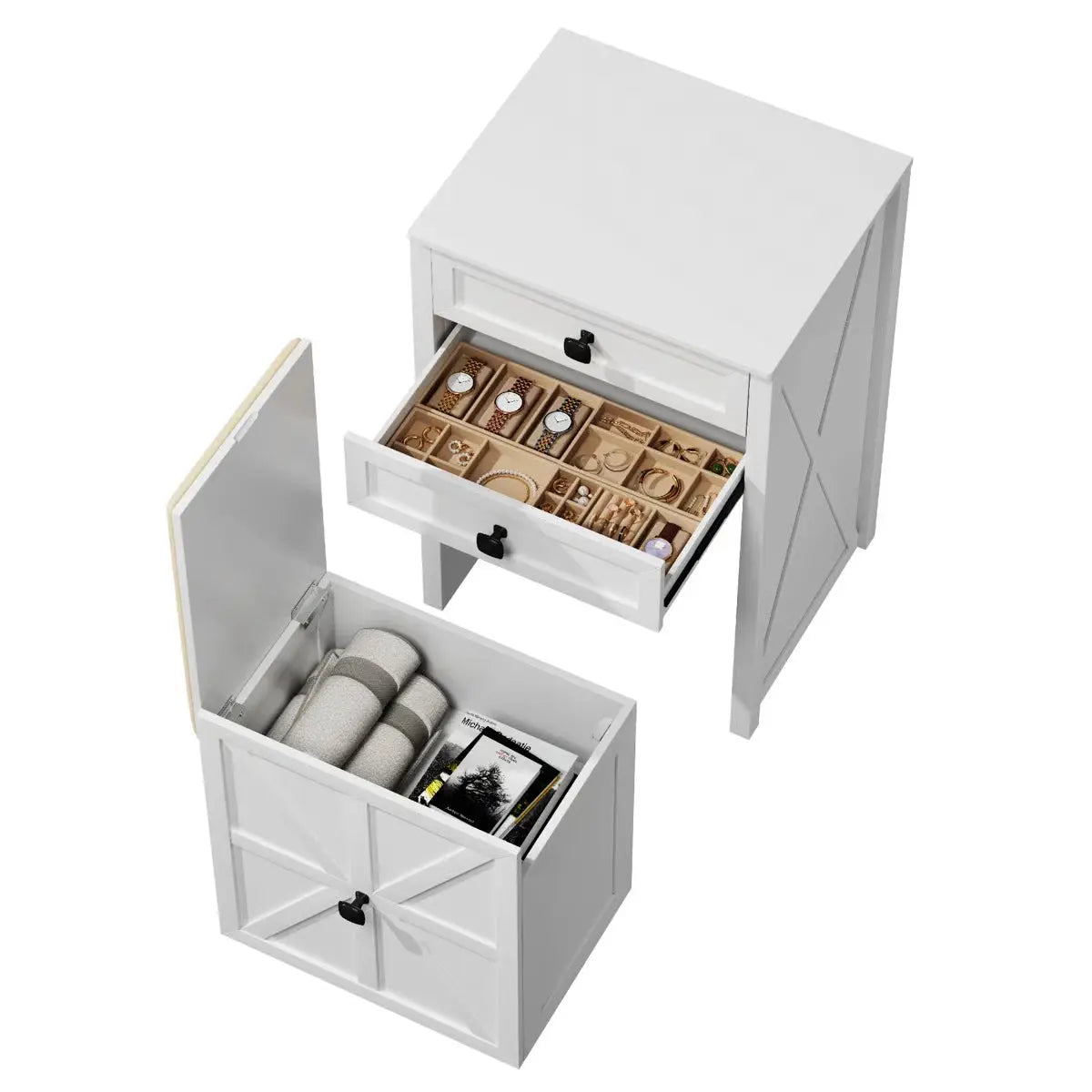 Rozelle Modern Vanity Table for Bedroom- OUCH CART | Dressing table