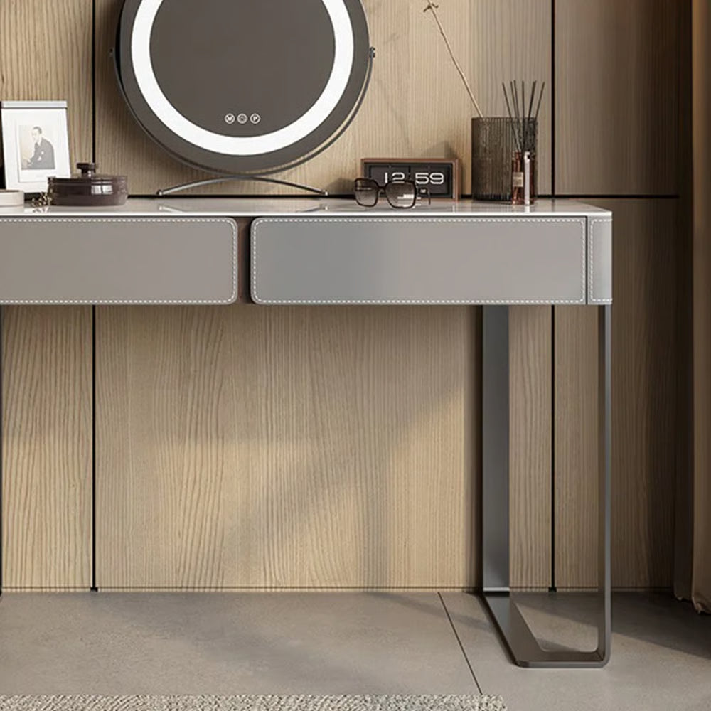 Rutilia Vanity – Modern Makeup Desk with LED Mirror, Storage Drawers & Elegant Design