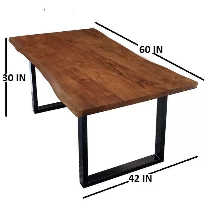 Ryegate Dining Table Set 4 Person ( 1 Table 2 Bench ) - Ouch Cart