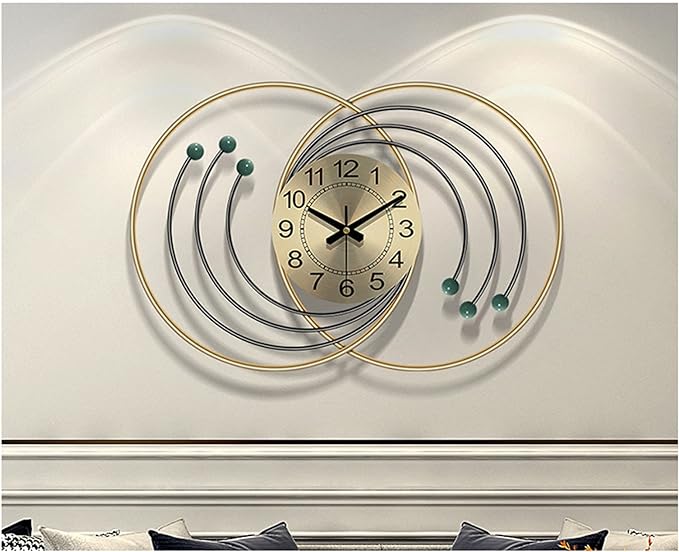 Automic Ring Wall Clock N.R.HOMESDECOR