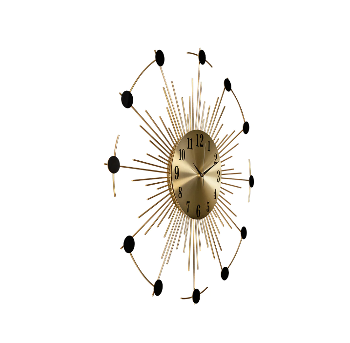 Wire & Circle Wall Clock N.R.HOMESDECOR