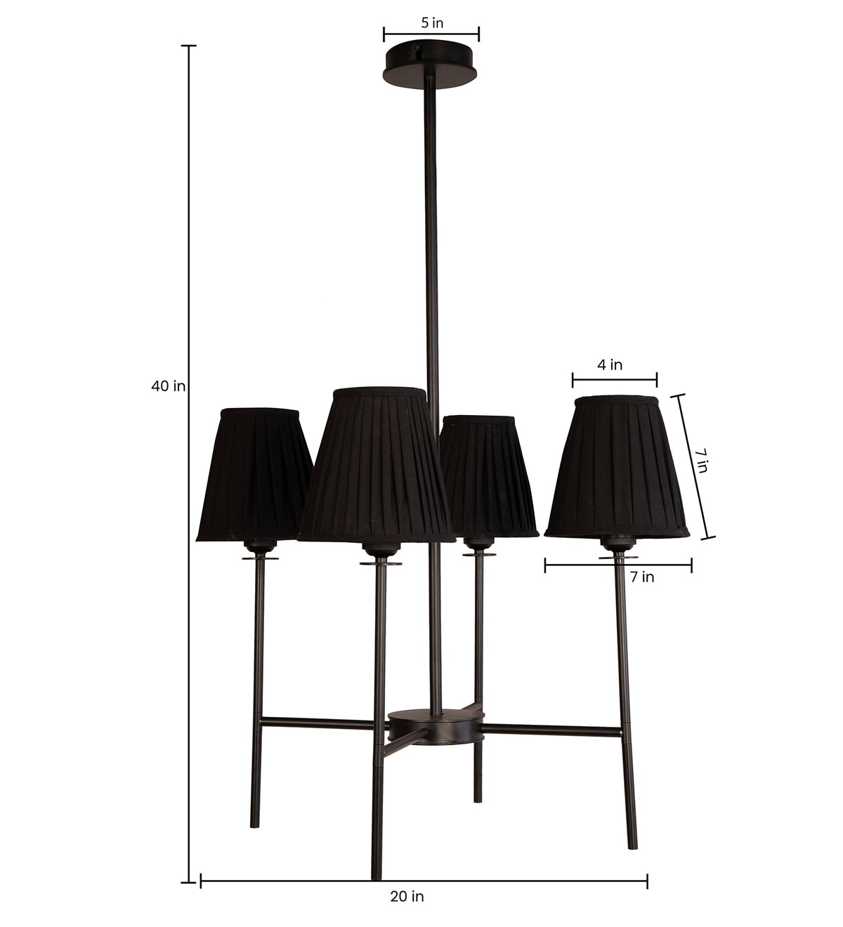 Dodie 4 Lt Chandelier By Shoppeefry Shoppeefry