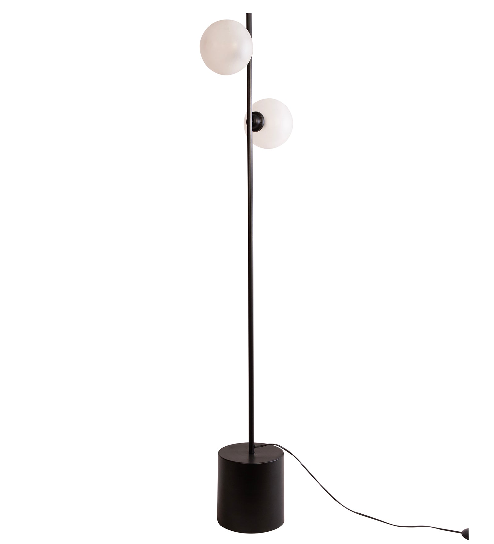 Eclipse 2 Glass Ball Floor Lamp By Shoppeefry