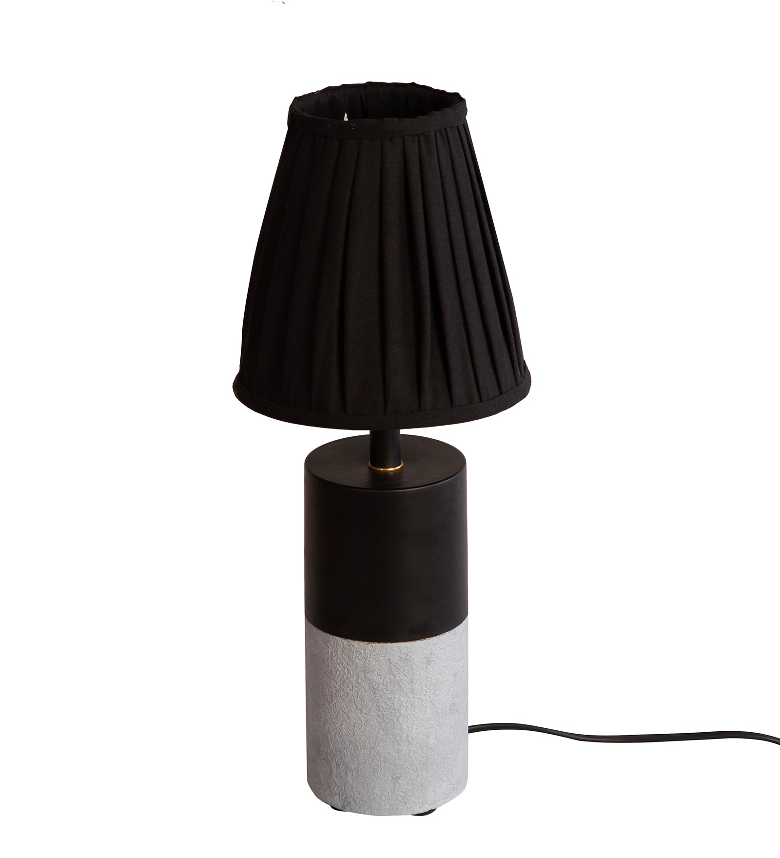 Concrete Drum Table Lamp By Shoppeefry Shoppeefry