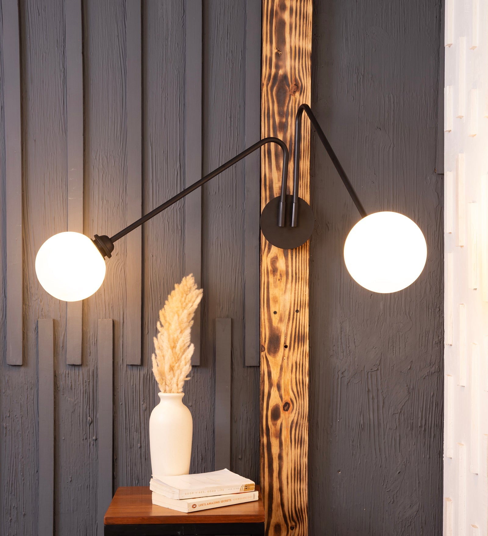 Twin Ball Swivel Wall Sconce By Shoppeefry Shoppeefry