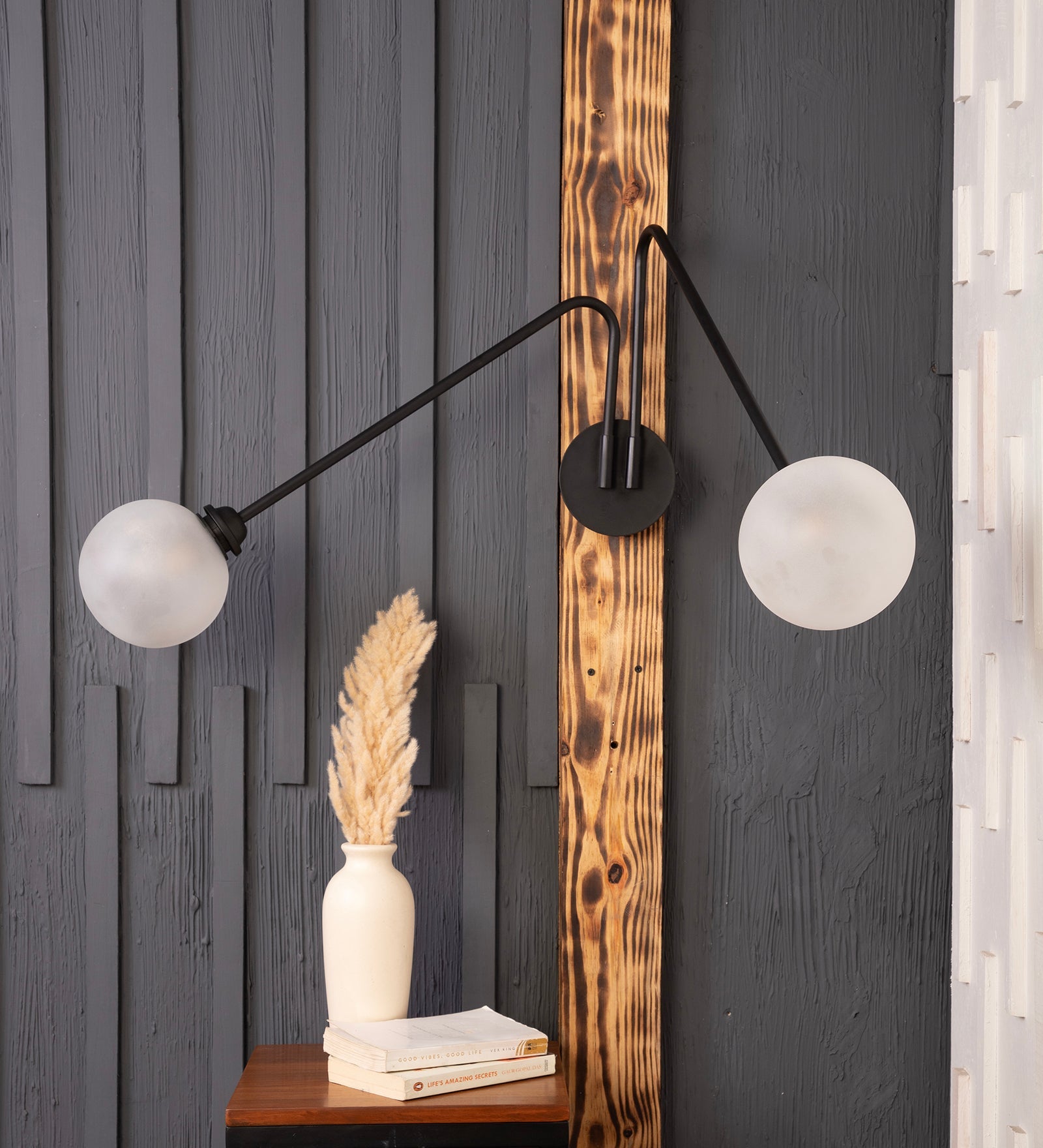 Twin Ball Swivel Wall Sconce By Shoppeefry Shoppeefry