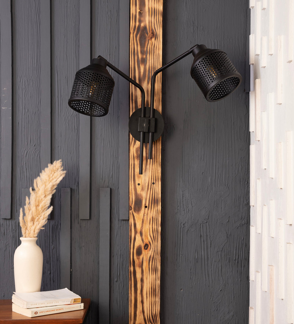 Riddle Wall Lamp Double Arm By Shoppeefry Shoppeefry