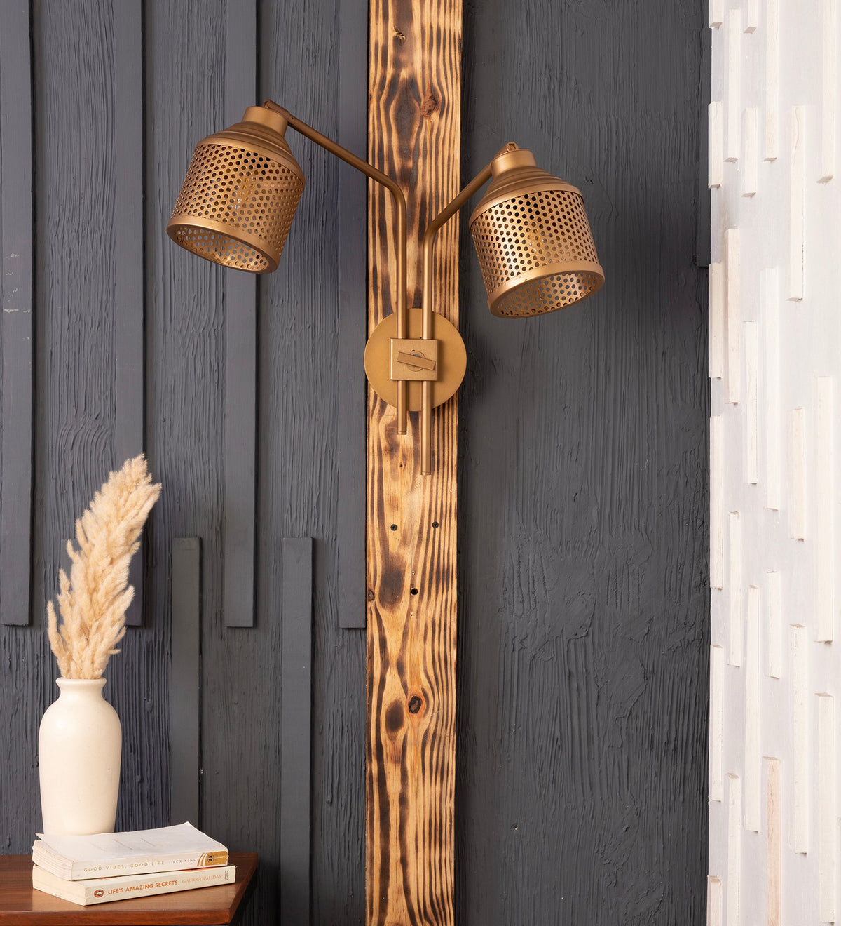 Riddle Wall Lamp Double Arm By Shoppeefry Shoppeefry