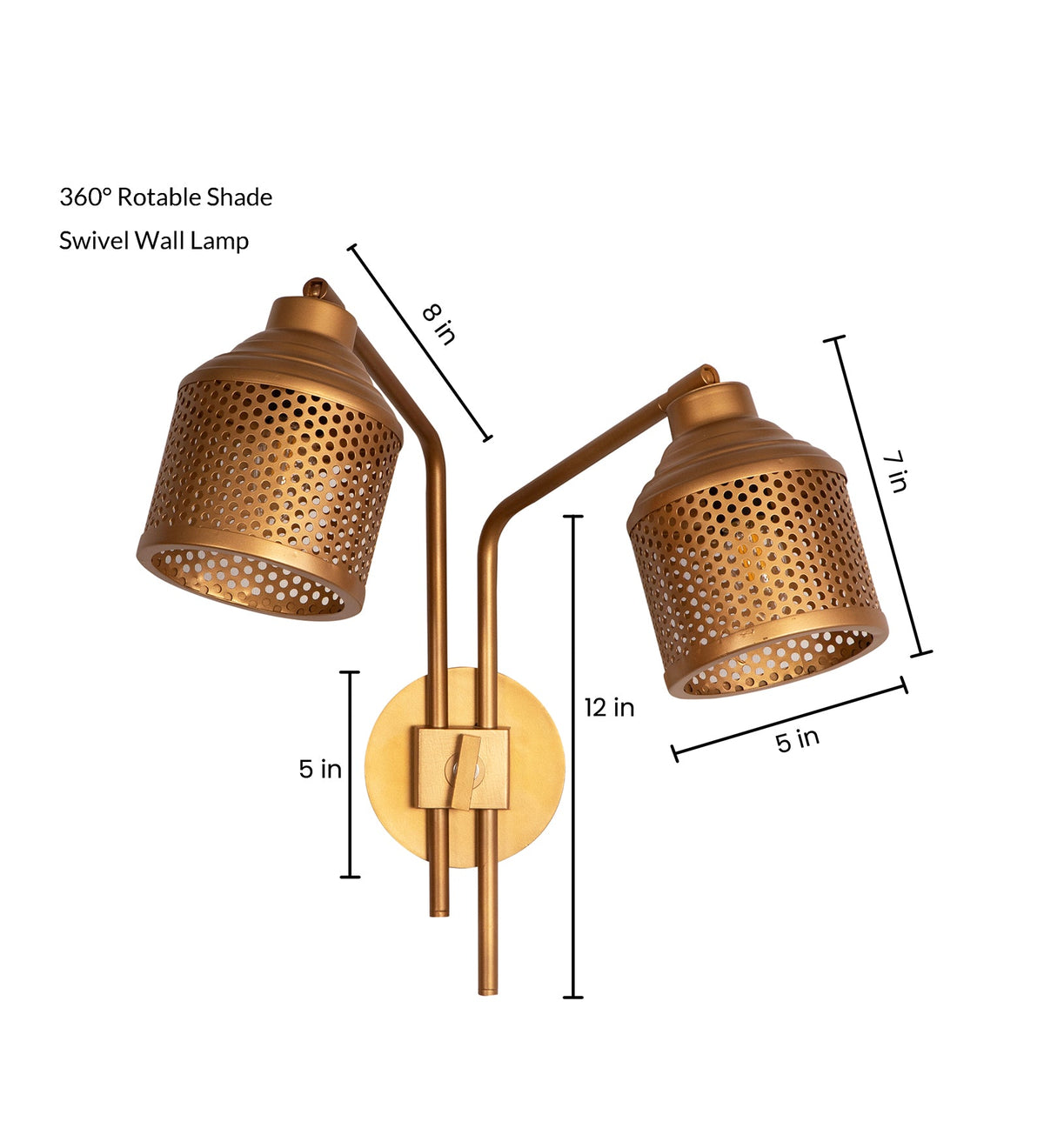 Riddle Wall Lamp Double Arm By Shoppeefry Shoppeefry