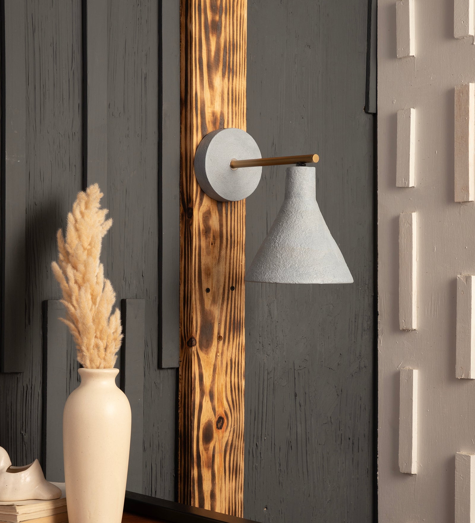Concrete Wall Sconce By Shoppeefry Shoppeefry