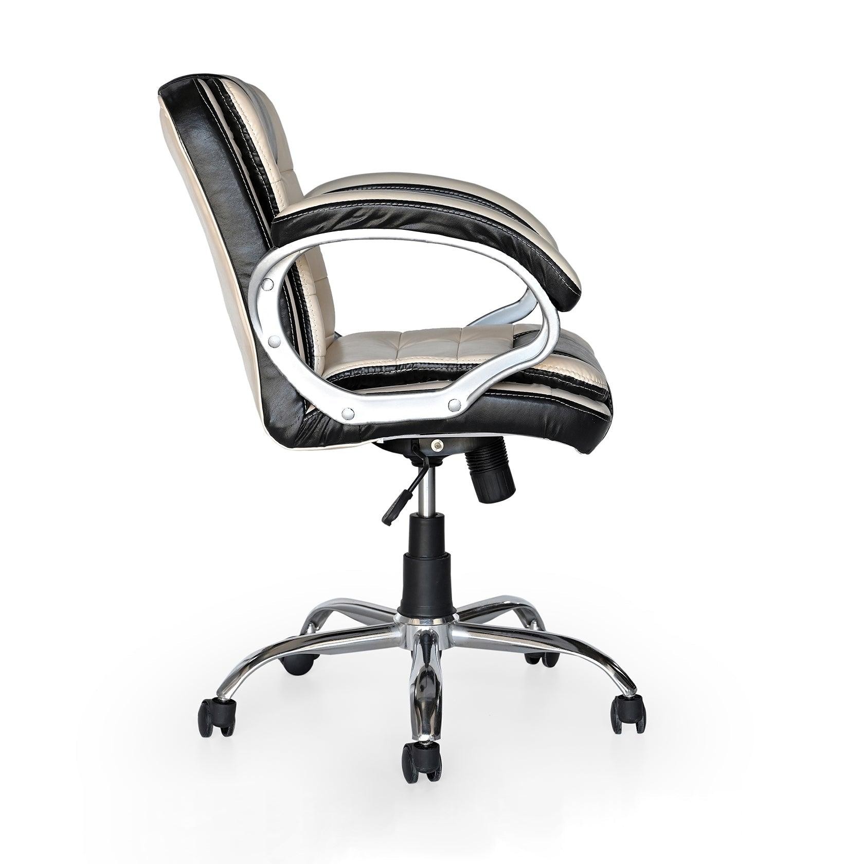 Aero Boss Chair In Beige and Black - Ouch Cart