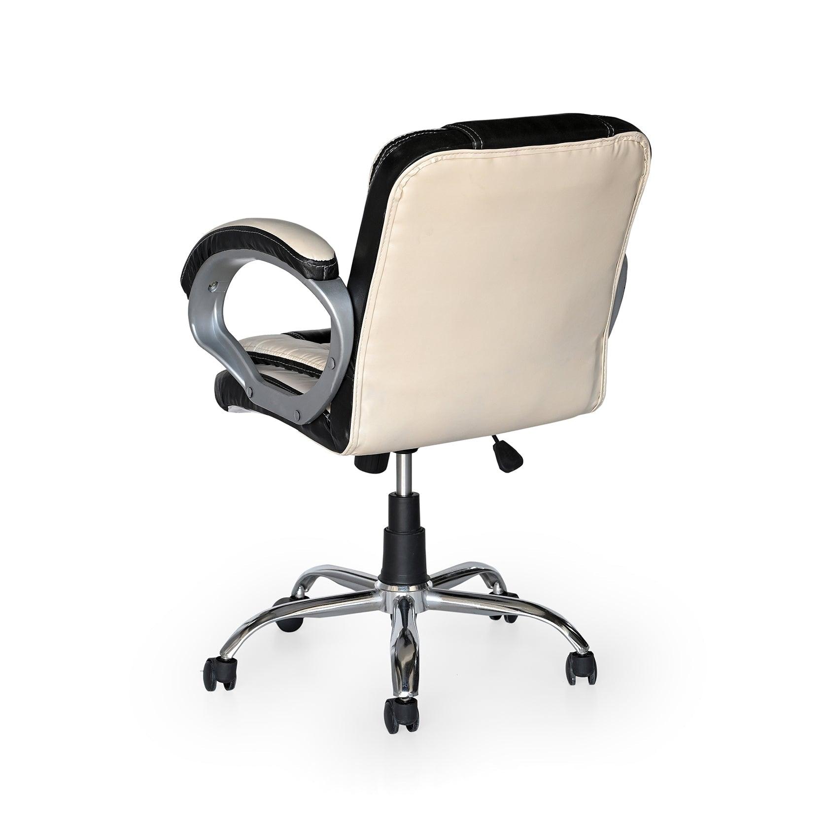 Aero Boss Chair In Beige and Black - Ouch Cart