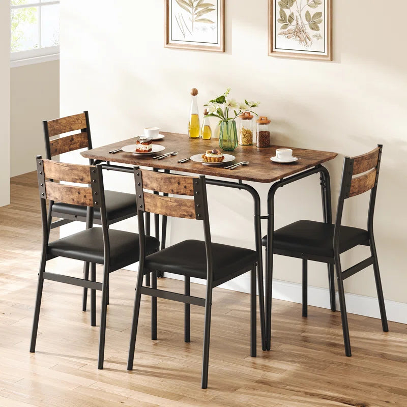 5 - Piece Dining Set (Set of 5) ouch cart