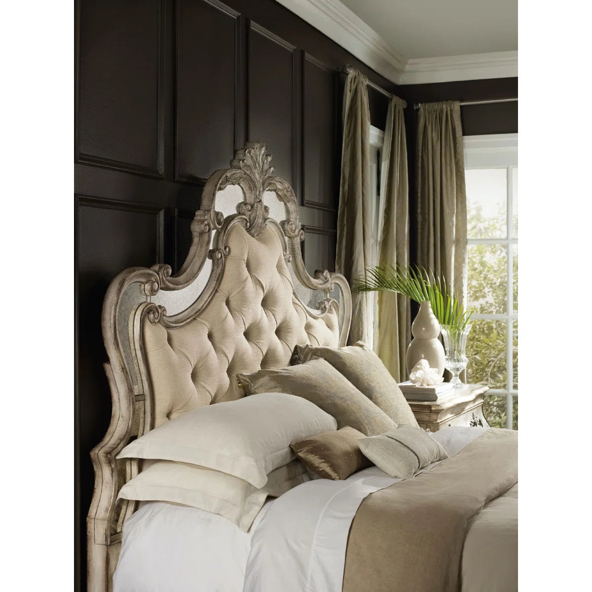 Sanctuary Upholstered Bed OUCH CART