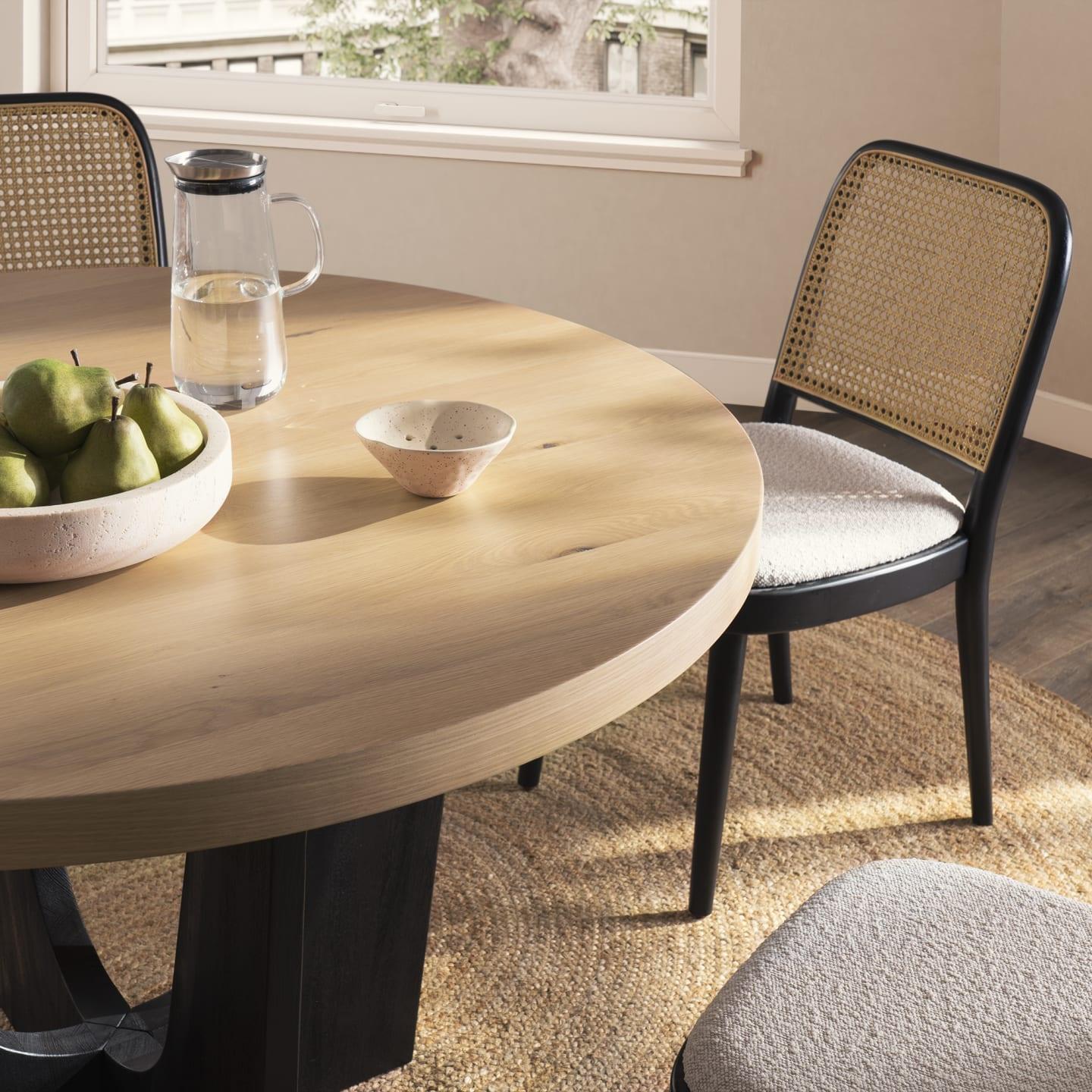 Sawyer Round Dining Table - Ouch Cart