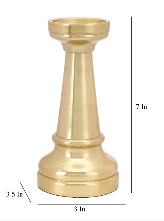 Chess Rook Gold Showpiece, - Ouch Cart