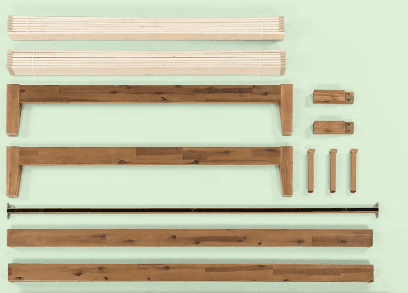 Mirabella Deluxe Solid Wood Bed Frame - Ouch Cart