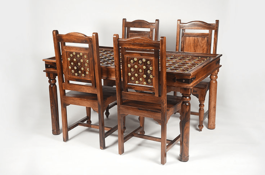 Ahalya 4-Seater Dining Table and Chairs