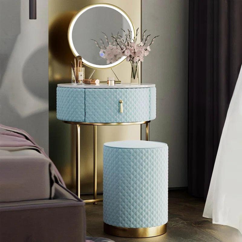 Harini Dressing Table with Mirror - Ouch Cart
