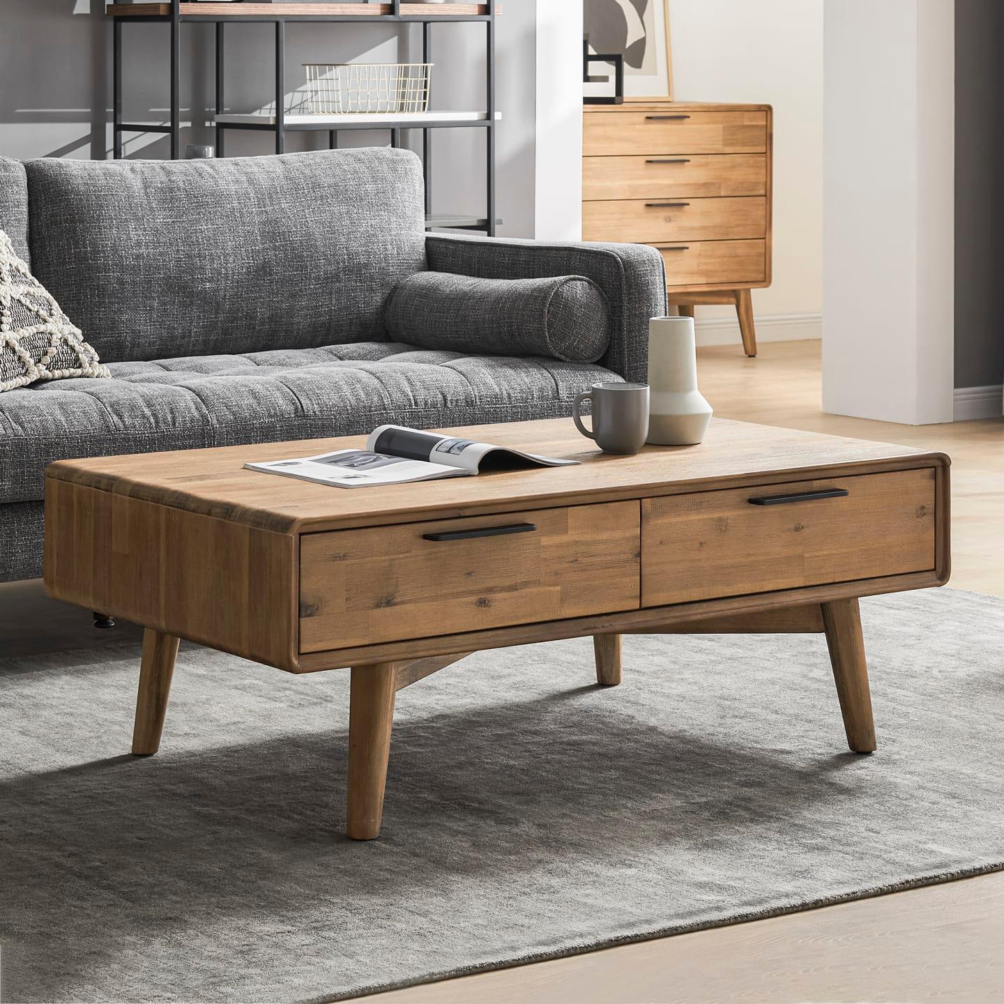 Seb Coffee Table with Storage - Ouch Cart