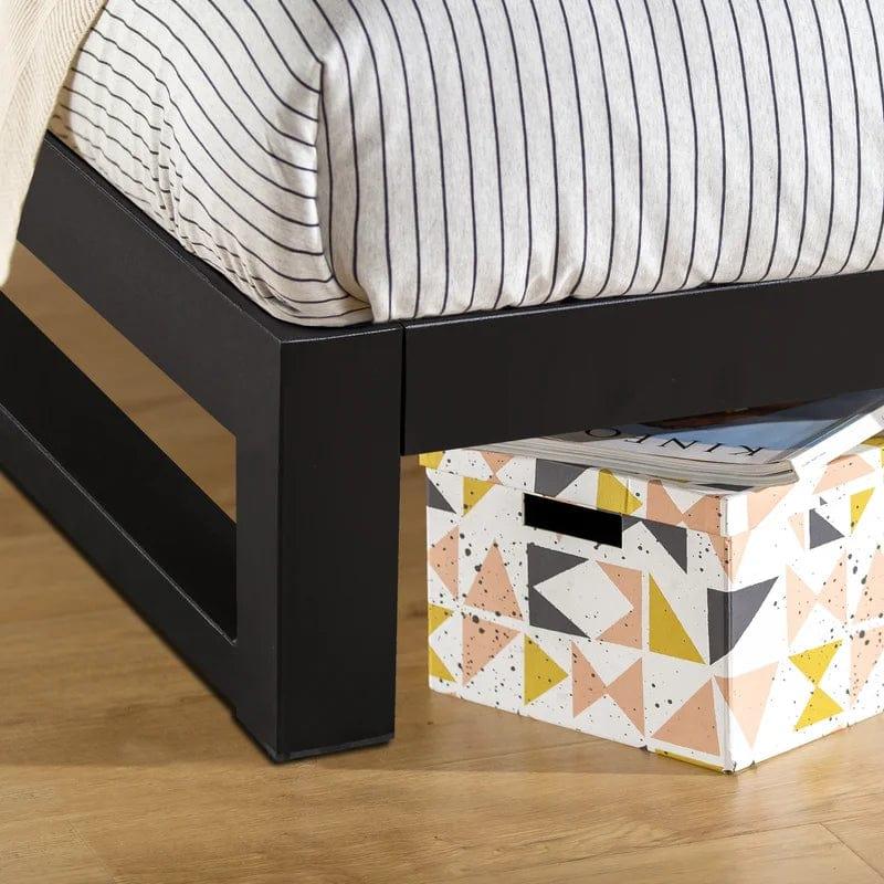 Shanaia Low Profile Metal Bed Frame - Ouch Cart