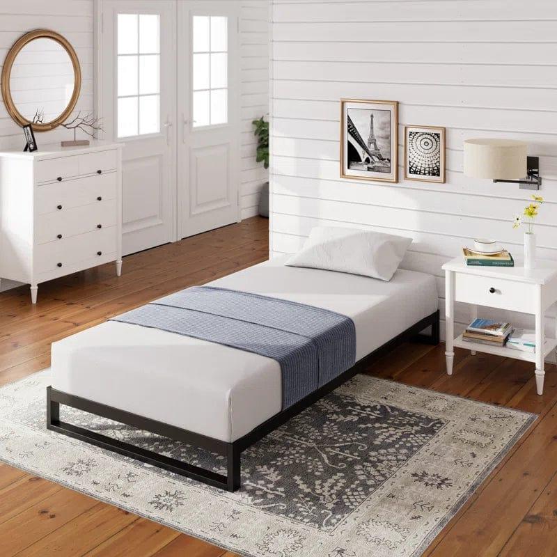 Shanaia Low Profile Metal Bed Frame - Ouch Cart