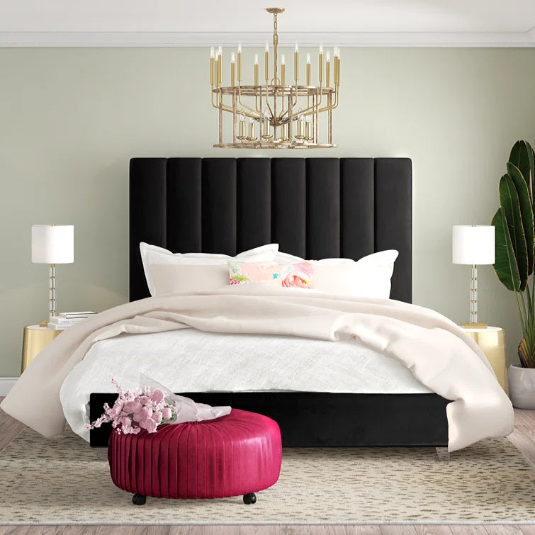 Sibert Upholstered Platform Bed OUCH CART