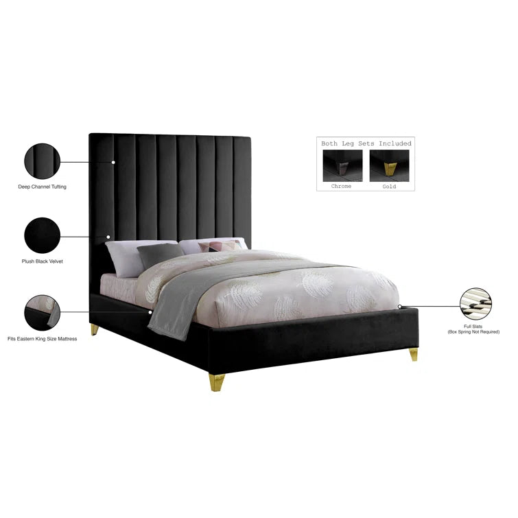 Sibert Upholstered Platform Bed OUCH CART