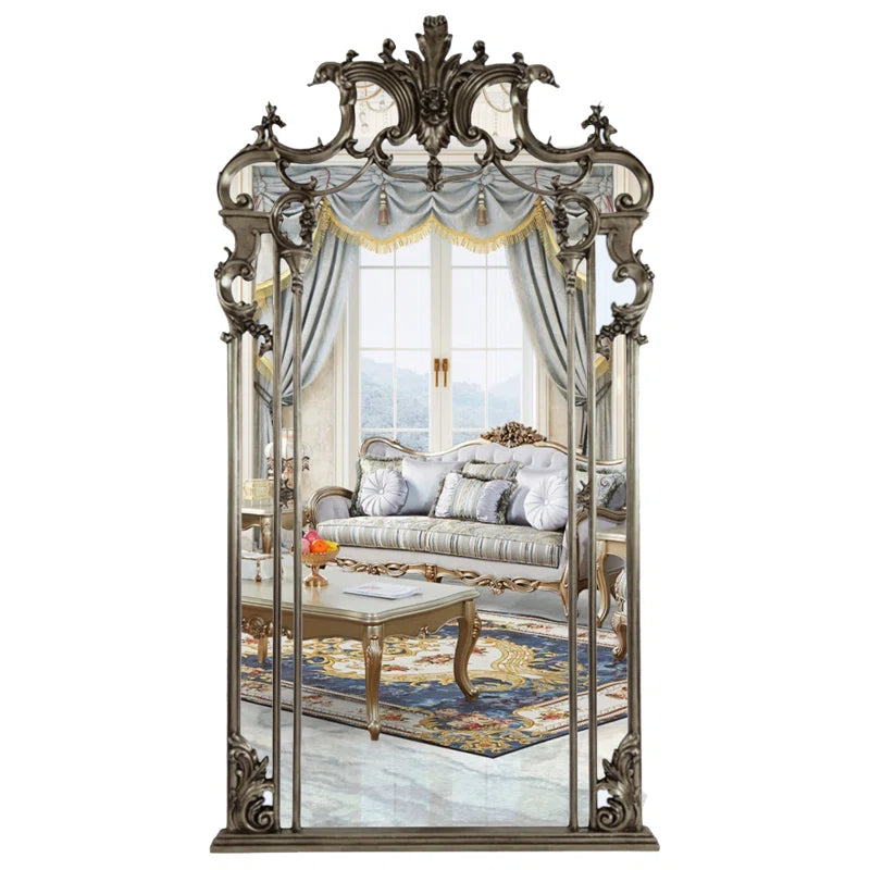 Solid And Engineered Wood Concave Mirror