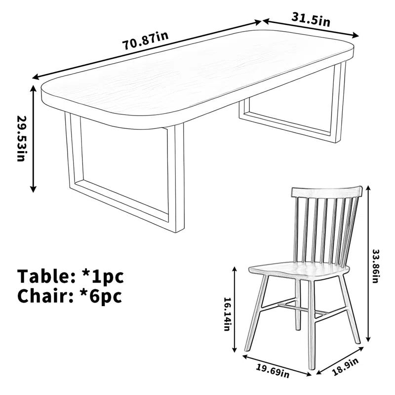 round corner dining table rectangular Ouch Cart
