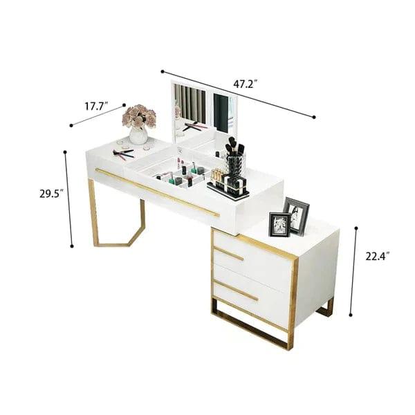 Amelia Vanity dressing table mirror - Ouch Cart