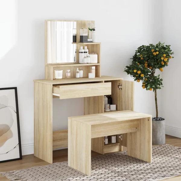 Beltron Demerl Vanity dressing table wooden - Ouch Cart