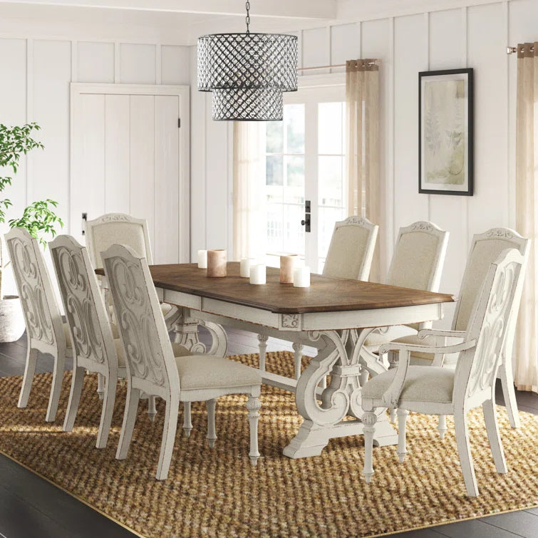Trestle Dining Set