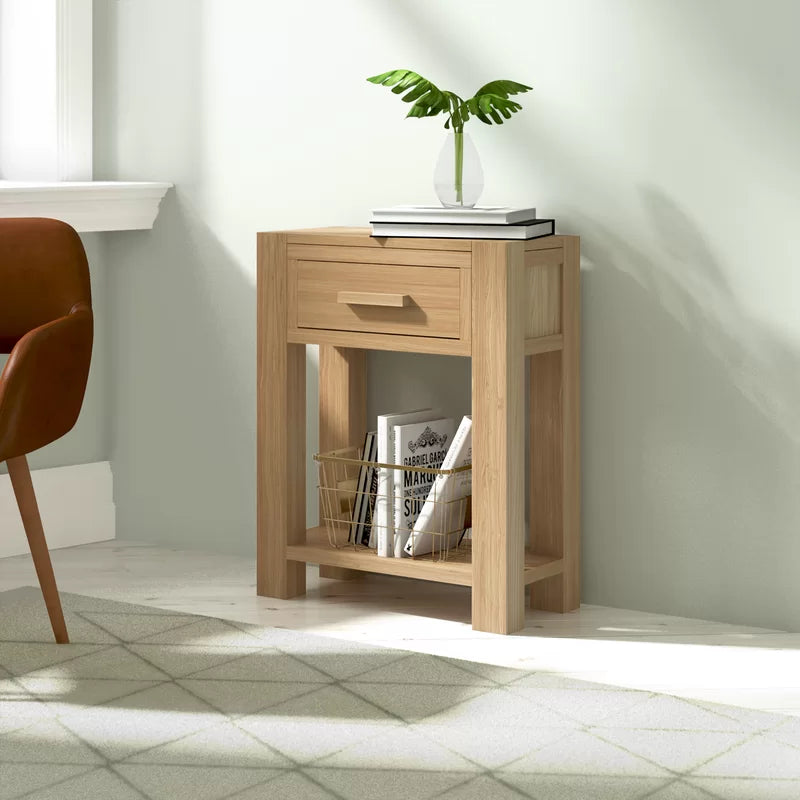 Benjamin Solid Wood Console Table ouch cart